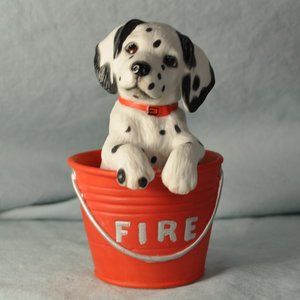 into hot water vintage 1994 porcelain dalmation PG princeton galleries (w1374)